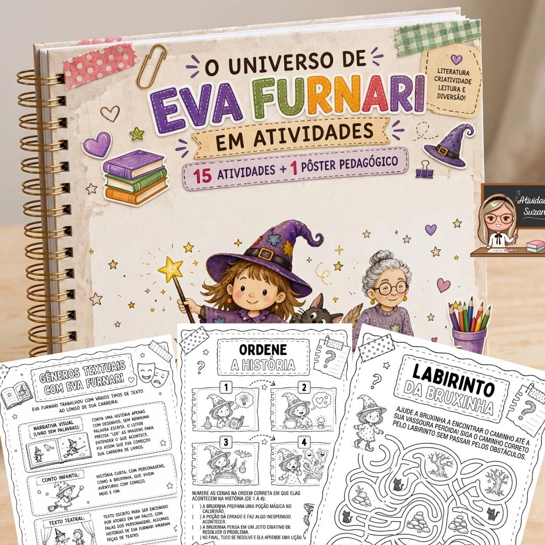 Kit de Atividades Eva Furnari para Imprimir