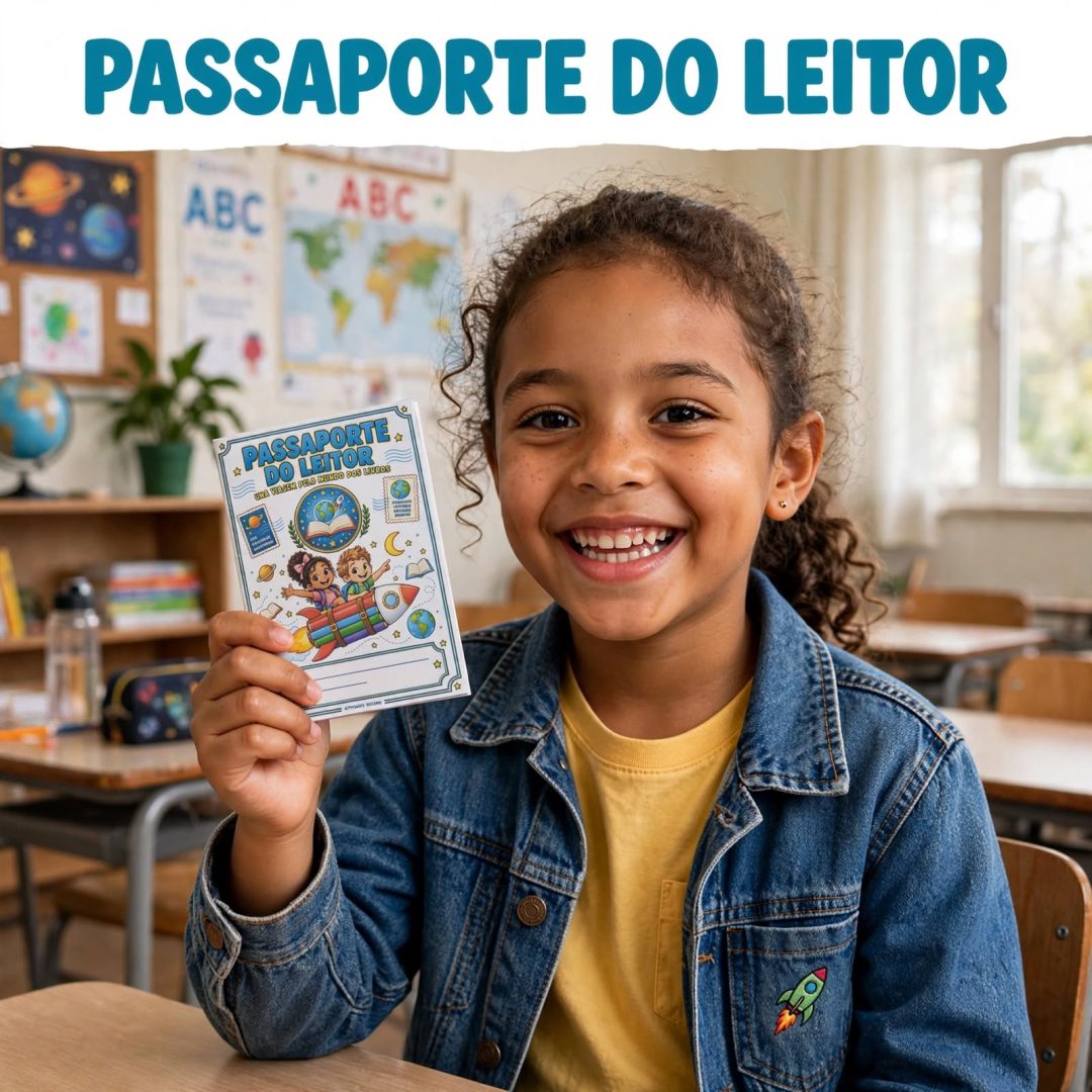 Passaporte da Leitura - Passaporte do Leitor para Incentivo à Leitura | PDF para Imprimir
