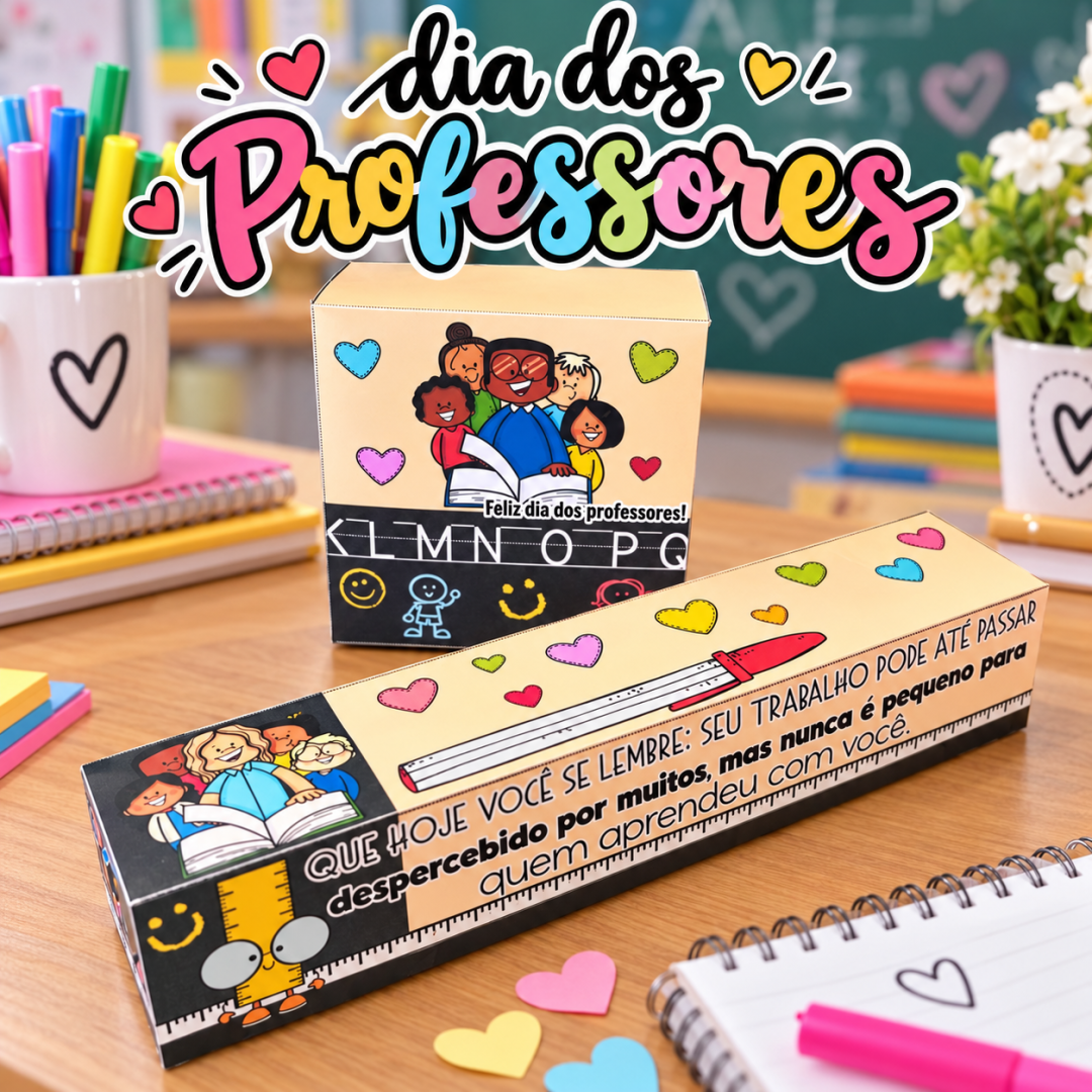 caixinha dia dos professores lembrancinha atividades suzano