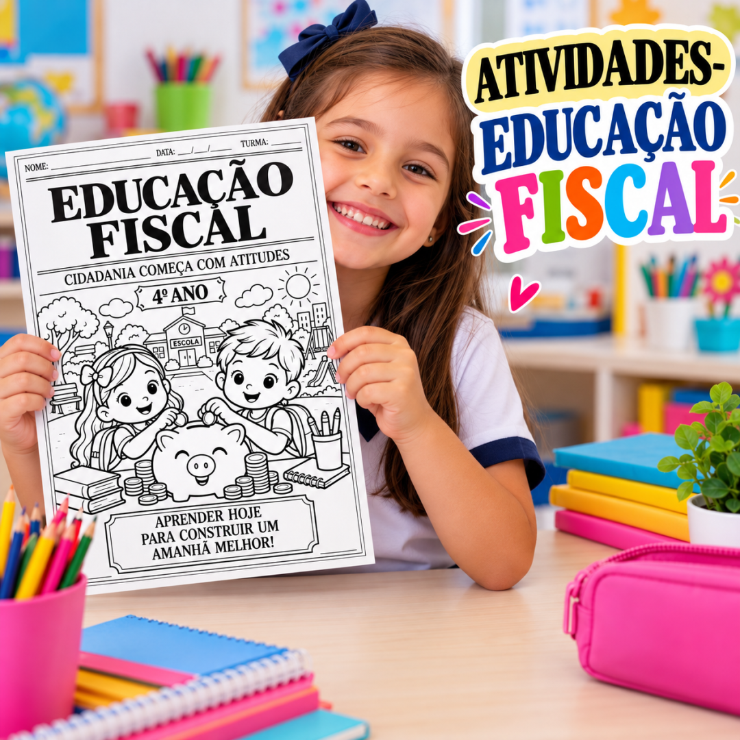 Educação Fiscal 4º Ano – Atividades em PDF para Imprimir