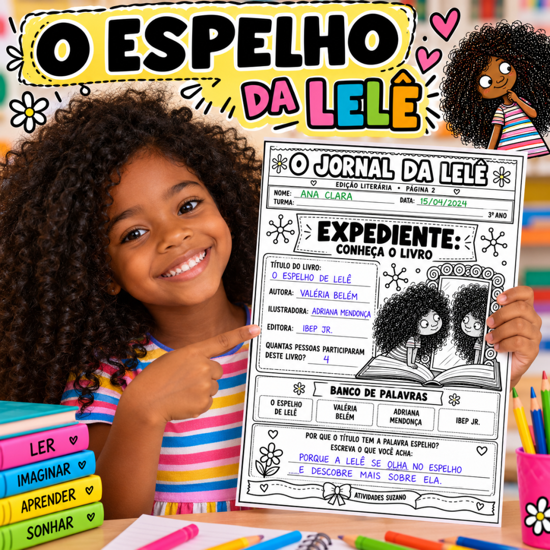 O Espelho de Lelê – Sequência Didática para o 3º Ano (PDF)